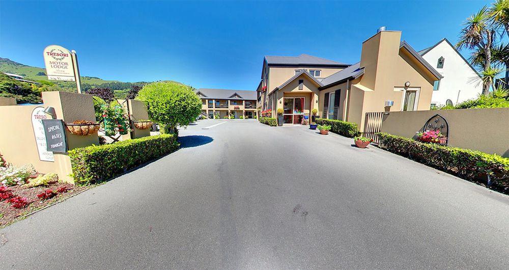 Tresori Motor Lodge Akaroa Exterior foto
