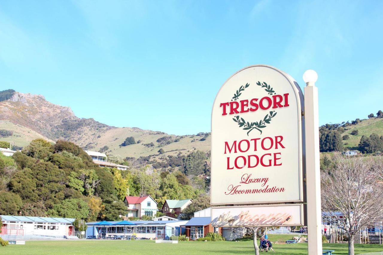 Tresori Motor Lodge Akaroa Exterior foto